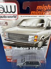 AUTO WORLD 1985 PLYMOUTH VOYAGER MIGHTY MINIVANS